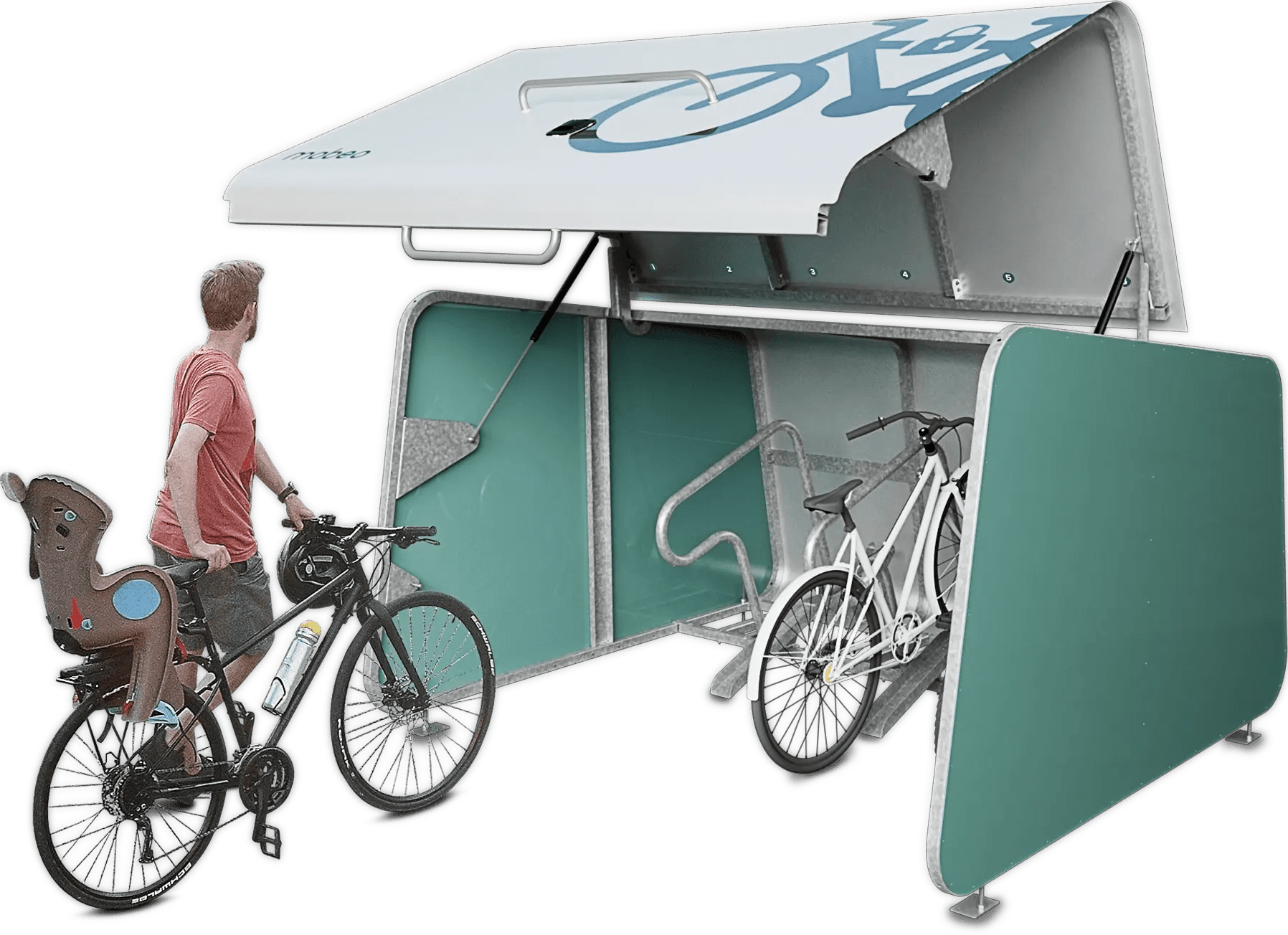 MOBEO | Abri à vélo sécurisé
