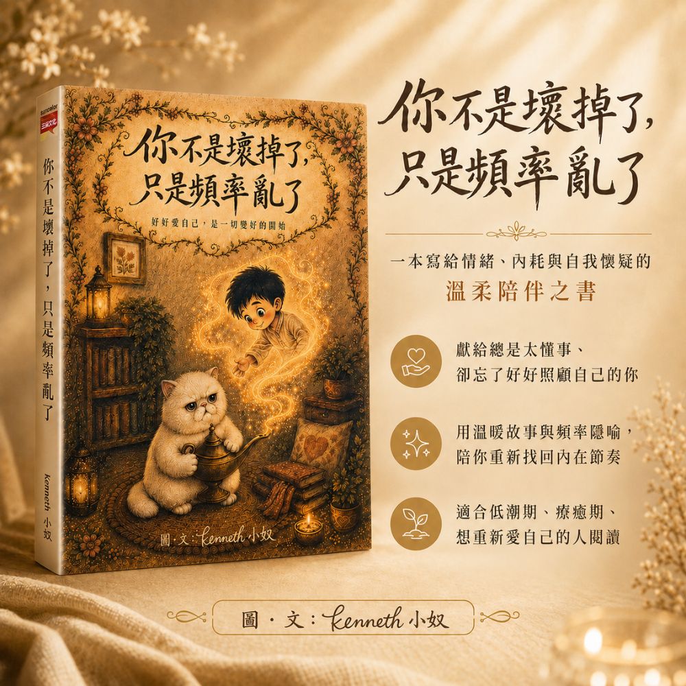 《你不是壞掉了，只是頻率亂了》情緒療癒・停止內耗・找回自己