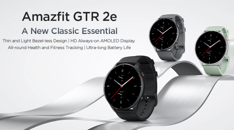 Amazfit GTR 2e Smartwatch for iPhone and Android Phones