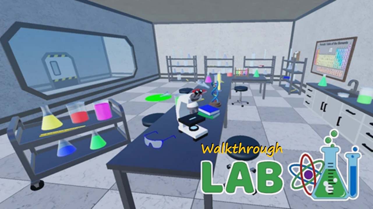 Project Escape Room LAB Walkthrough Guide Roblox Mobile Gaming Hub Project Escape Room LAB 