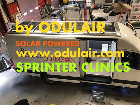 Solar-Powered Sprinter Van Mobile Clinic