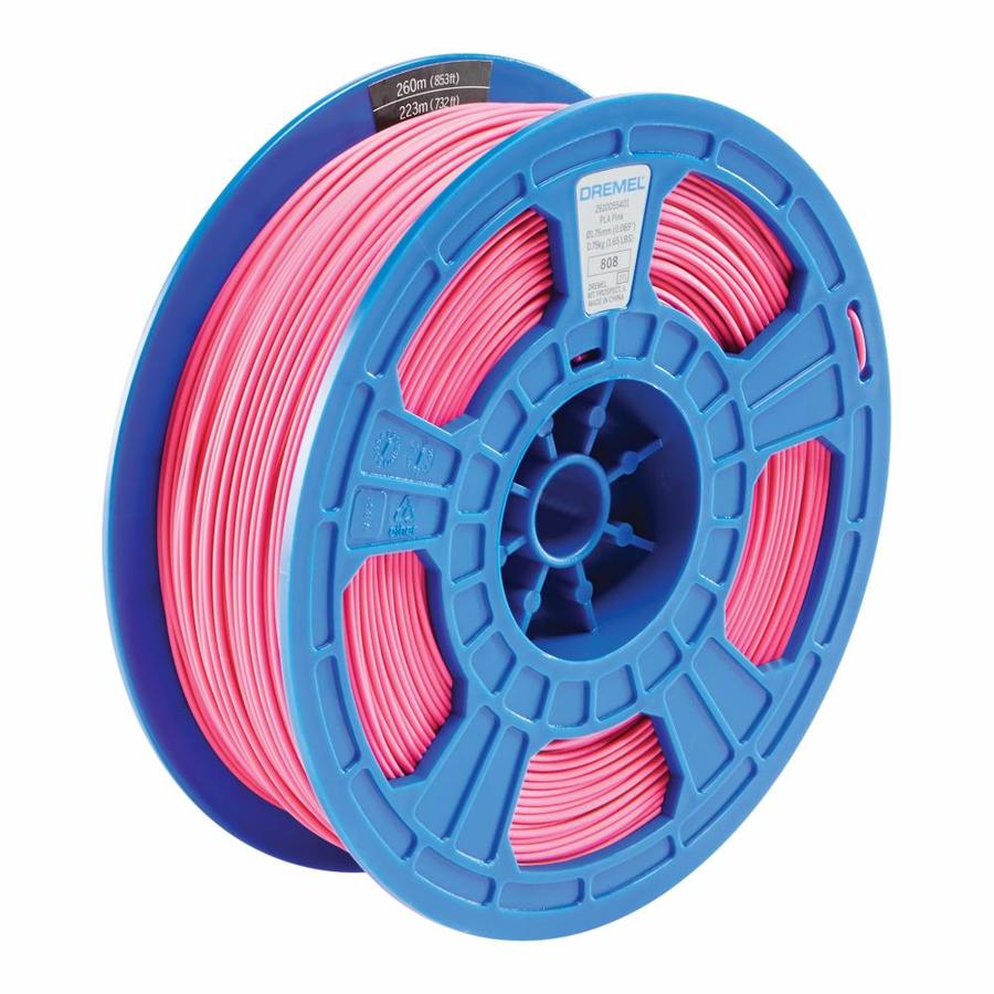 Dremel pla pink 0.75kg filament in the home 3d printer filament
