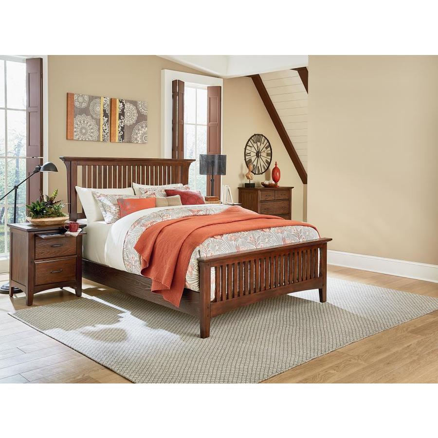 King Oak Bedroom Sets At Lowes Com