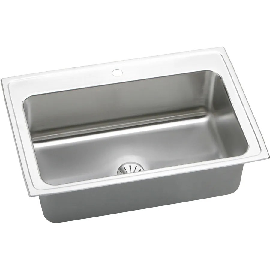 This deadly disease can be incredibly common depending on where you live and what your water source is. Shop Elkay Gourmet 22-in x 33-in Stainless Steel Single-Basin Drop-In 1-Hole Residential Kitchen ...