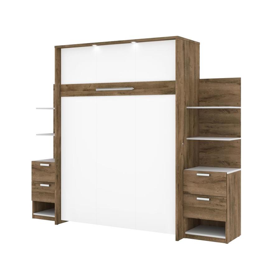 Rustic queen sized wall bed ana white modern farmhouse murphy and bookcase featuring addicted 2 diy plans a you can build afford to do it yourself home projects from horizontal lift storage trundle converts sofa for tiny house use. lowe s