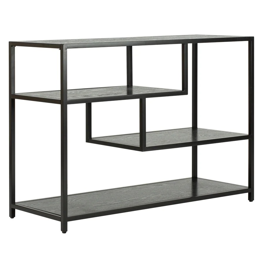 Safavieh Reese Wood Modern Console Table In The Console Tables Department At Lowes Com
