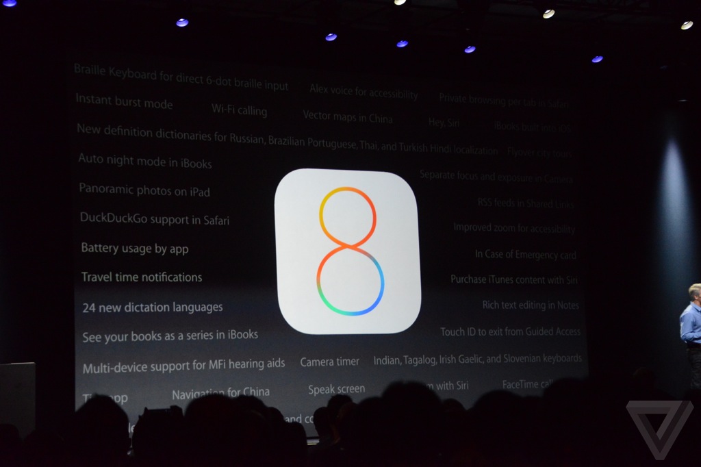 【速報】Apple、iOS 8を正式発表ーアップデートの配信時期は秋ごろに！