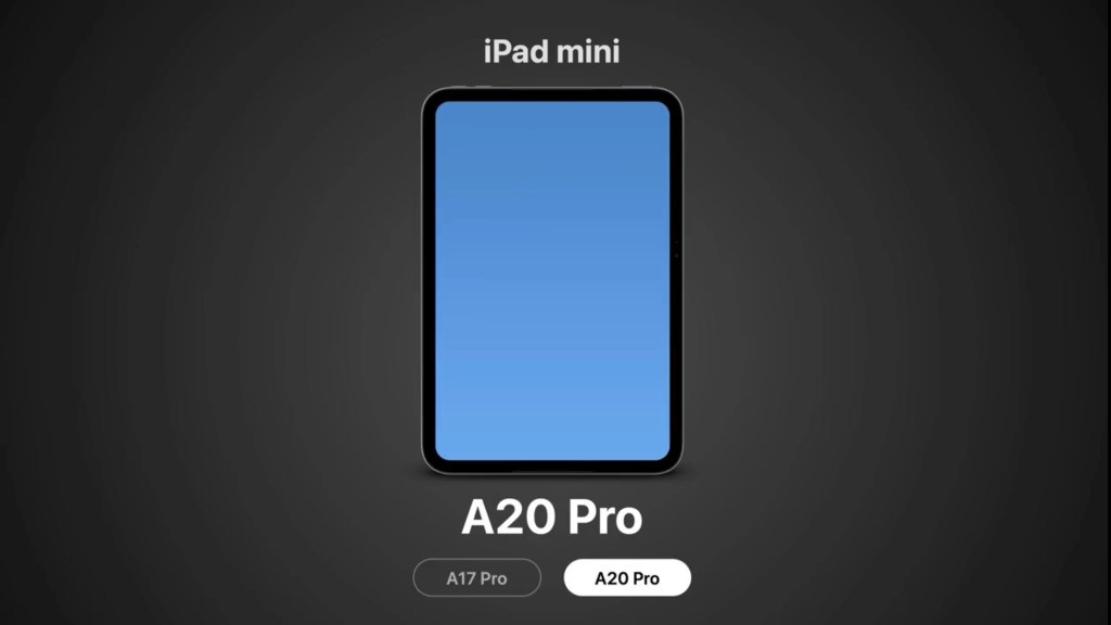 新型iPad mini、A20 Pro搭載で10月発売か。iPhone Duoとの棲み分けは?