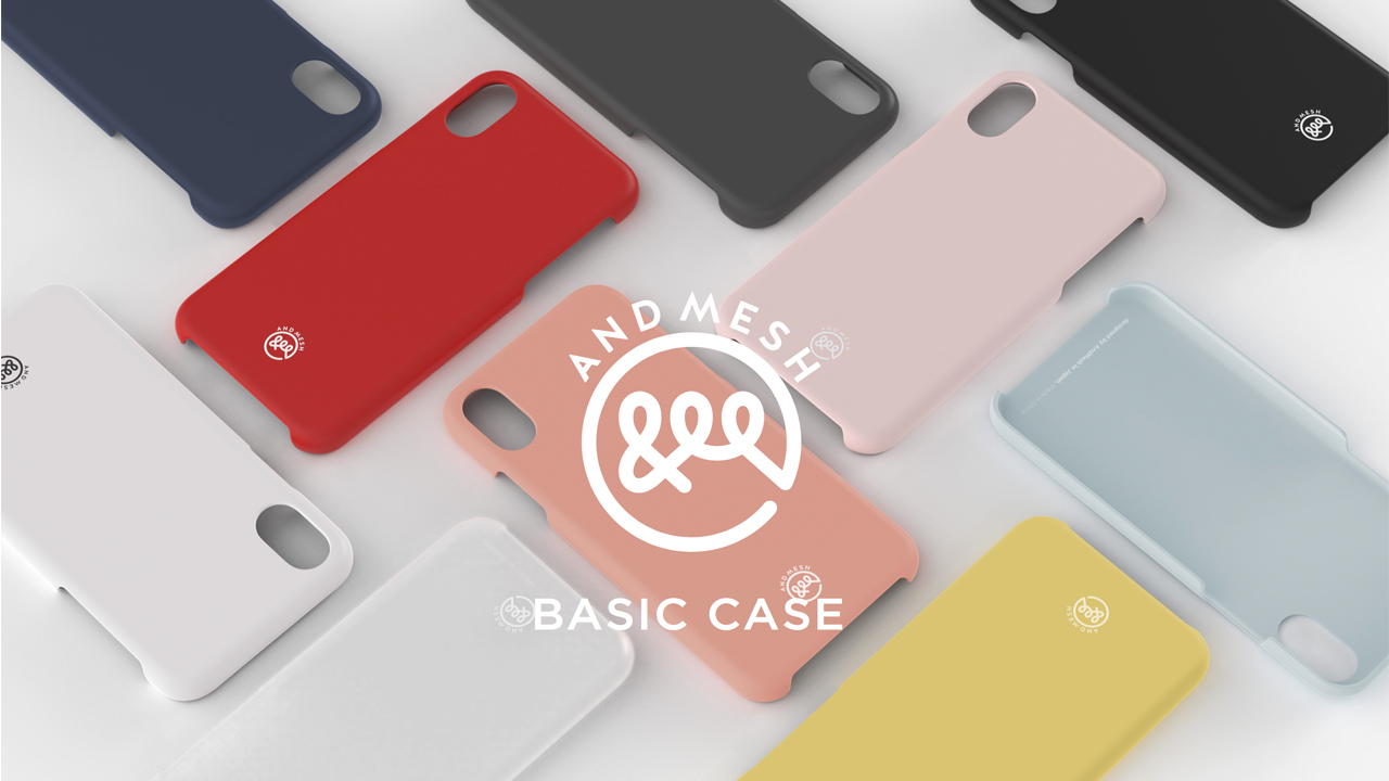半額！AndMesh、しっとりした肌触りの「Basic Case for iPhone X」を発売