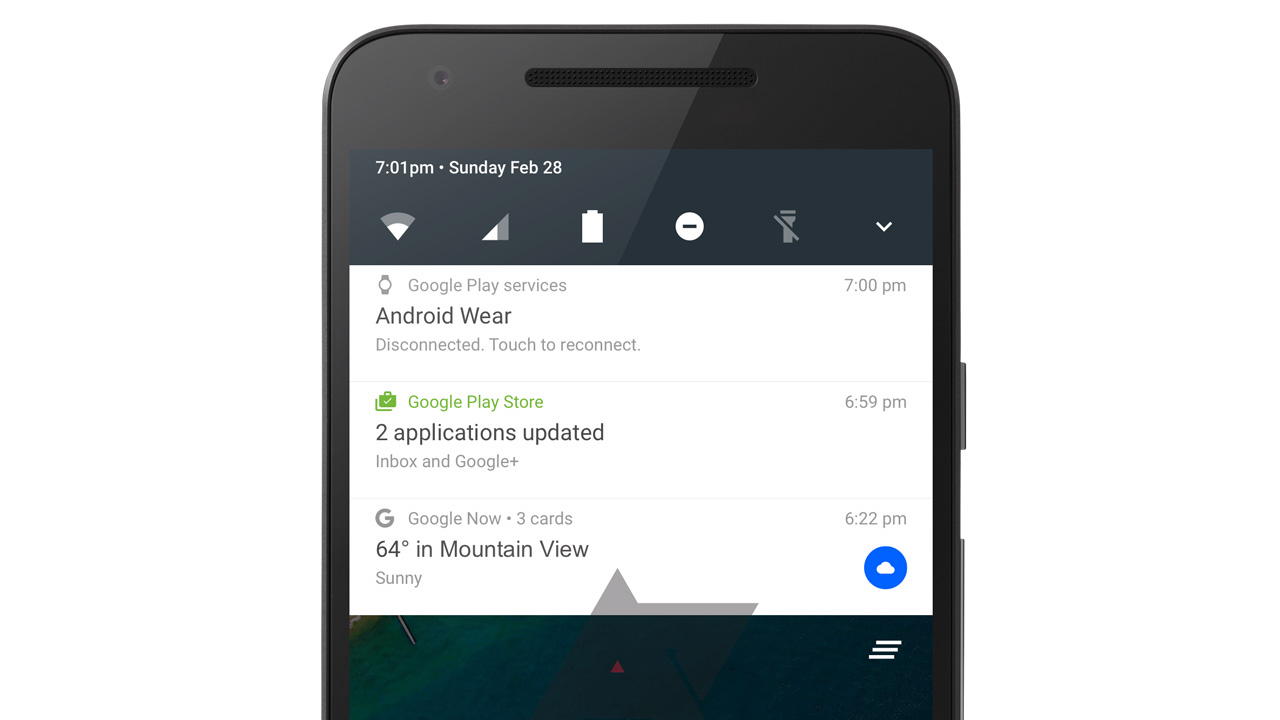 Android N(7.0)、通知パネルの操作性とデザインを改善か