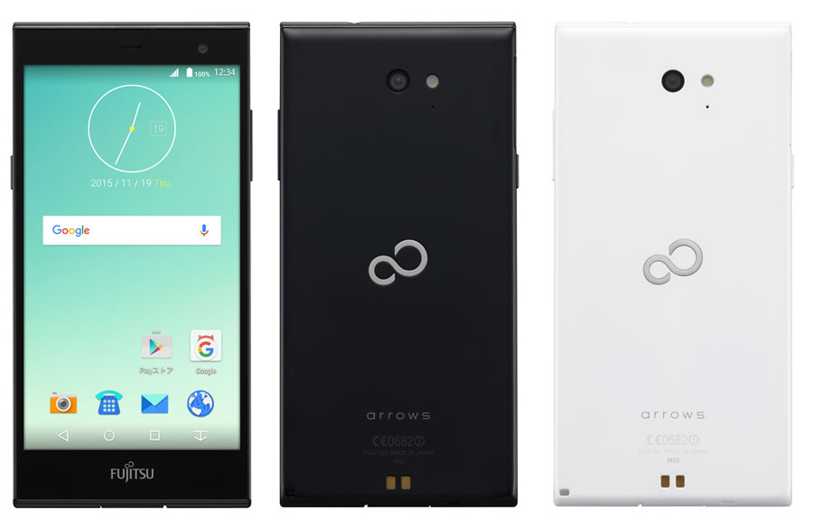 富士通、SIMフリースマホ「arrows M02」を発表――おサイフケータイ、MIL規格に準拠