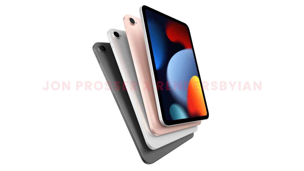 ほぼAir。新型iPad mini 6のモック画像公開。新デザイン、ボタン内蔵Touch ID、5G対応、USB-Cも