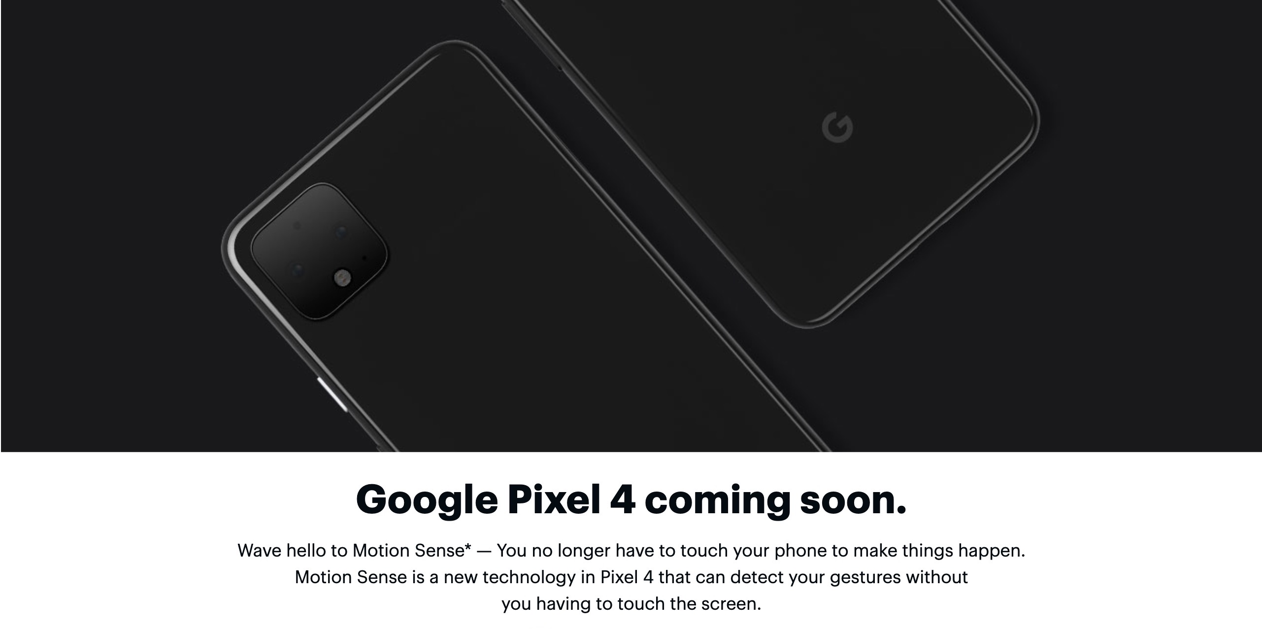 更新：Pixel 4、空間ジェスチャ「Soli」は日本で利用できず。技適など関係か