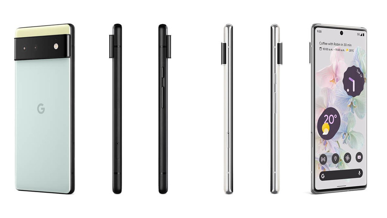 カメラ突起を比較。Pixel 6｜Pixel 6 Proの最新画像が登場