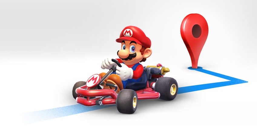 Googleマップにマリオカートが期間限定で登場！でない時の対処方法も