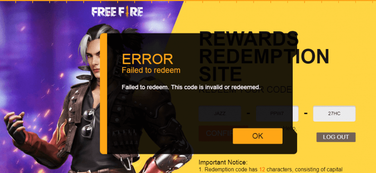 How to use latest free fire redeem codes on ff rewards redemption site and get free rewards. What Is Free Fire Redemption Code & How To Redeem
