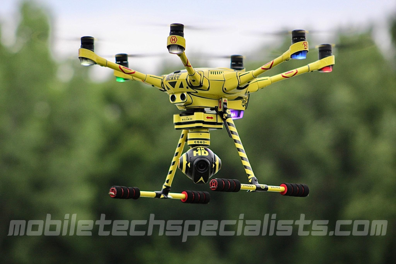 Yuneec Q500 4K Airframe Body Shell (Top & Bottom Covers
