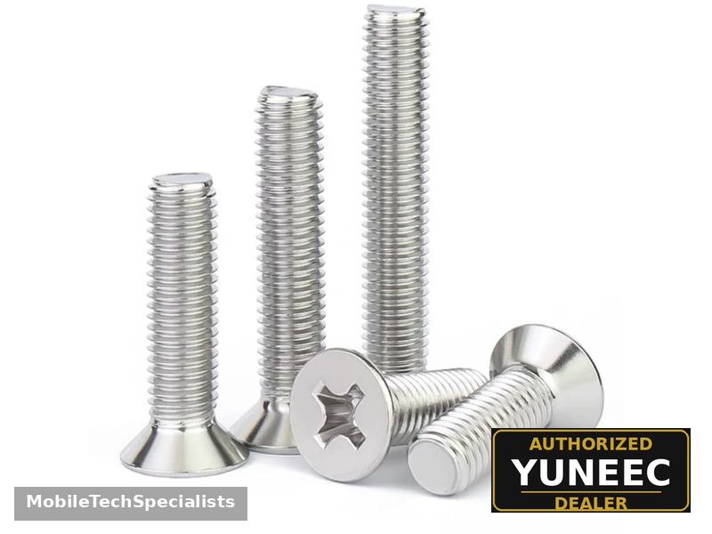 Metric Phillips Flat Screw M2.5 x 10mm, 20-Pack
