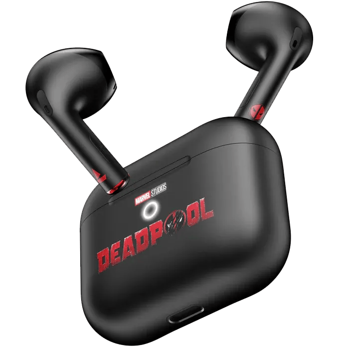 boAt Airdopes Alpha Deadpool Edition