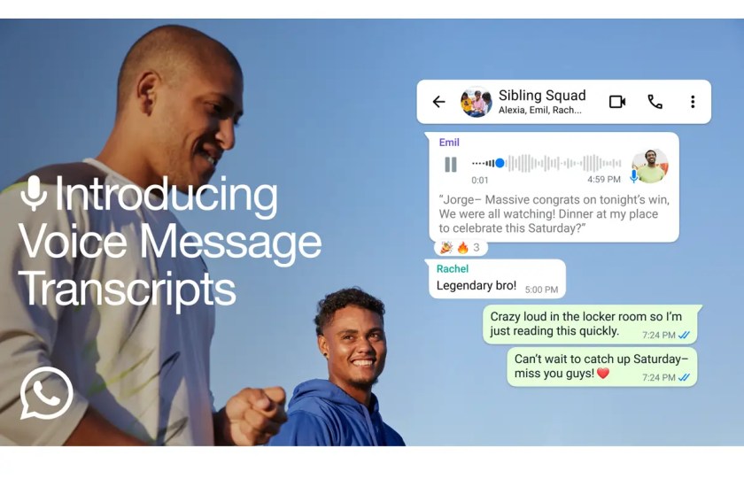 WhatsApp Voice Message Transcripts