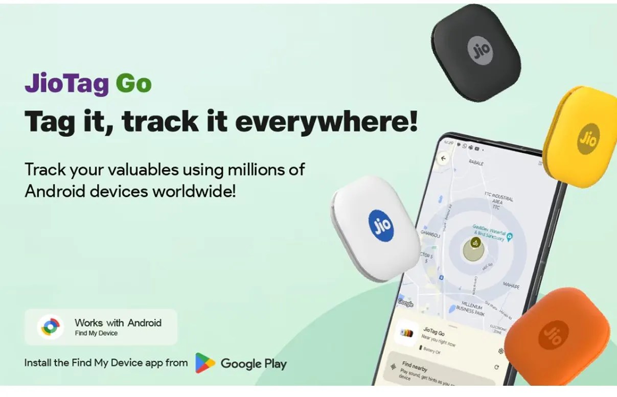 JioTag Tracker
