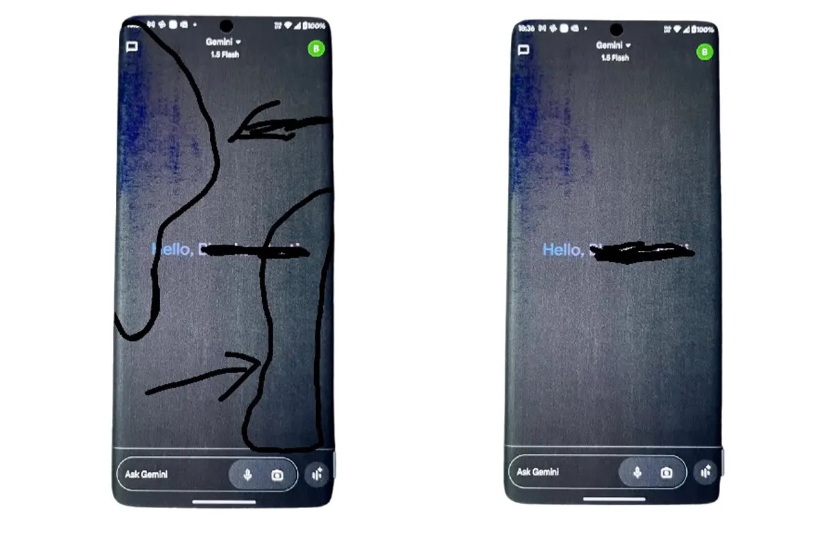 Motorola Edge 50 Pro Dark Patch Issue