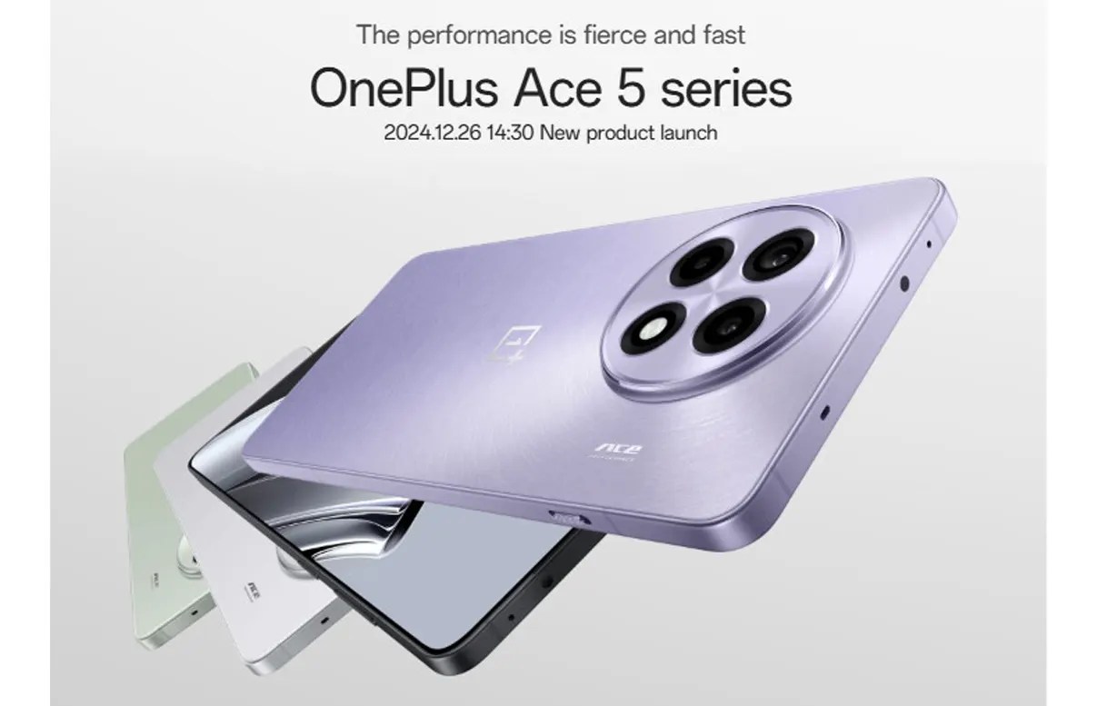 OnePlus Ace 5 series launch date