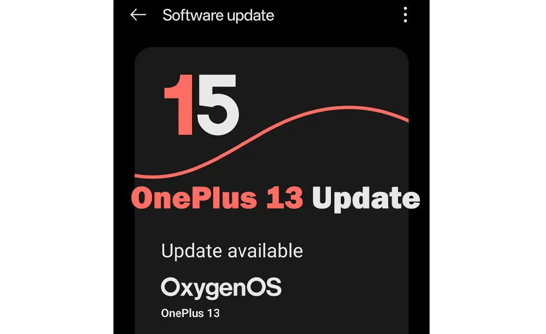 OnePlus 13 3rd Update