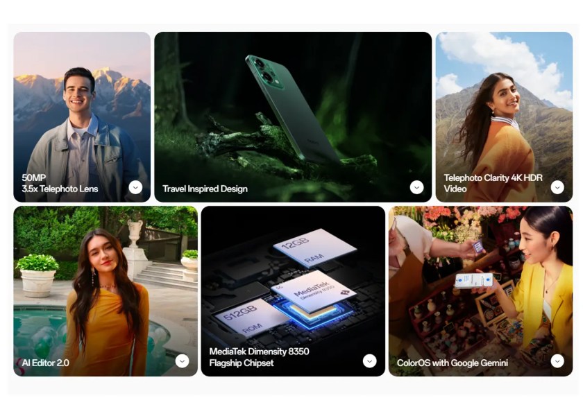 Oppo Reno14 Features