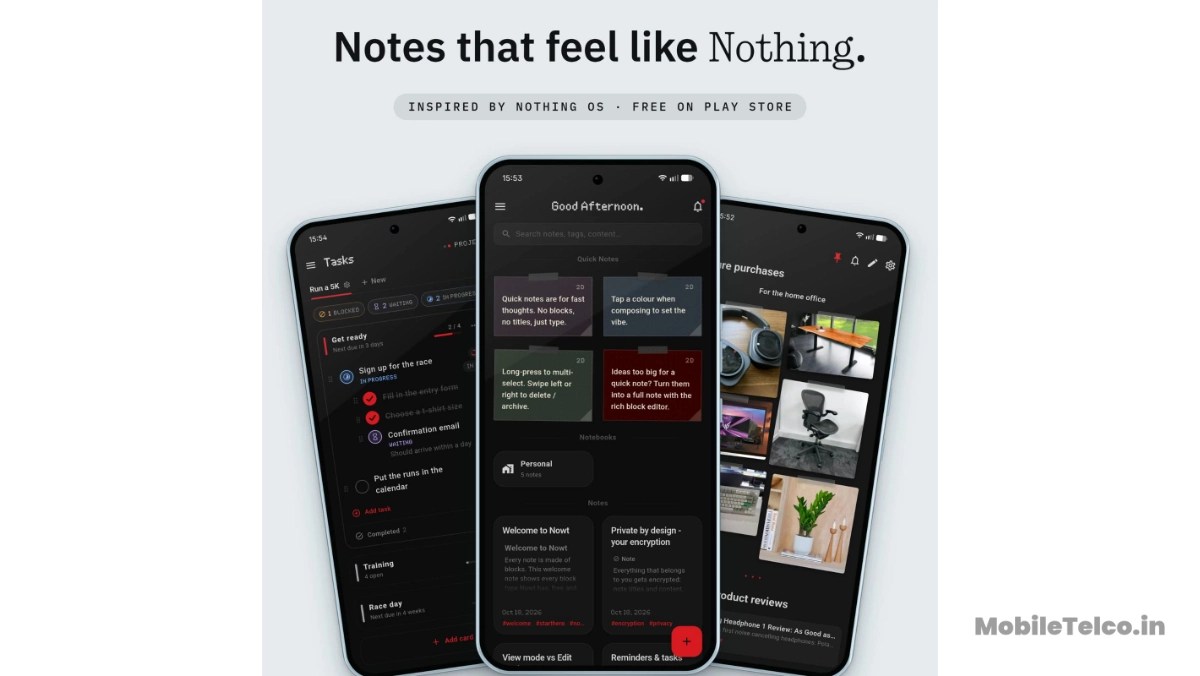 Nowt app