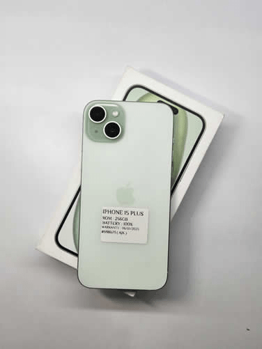 Used iPhone 15 Plus 256GB – Mobile Time Singapore
