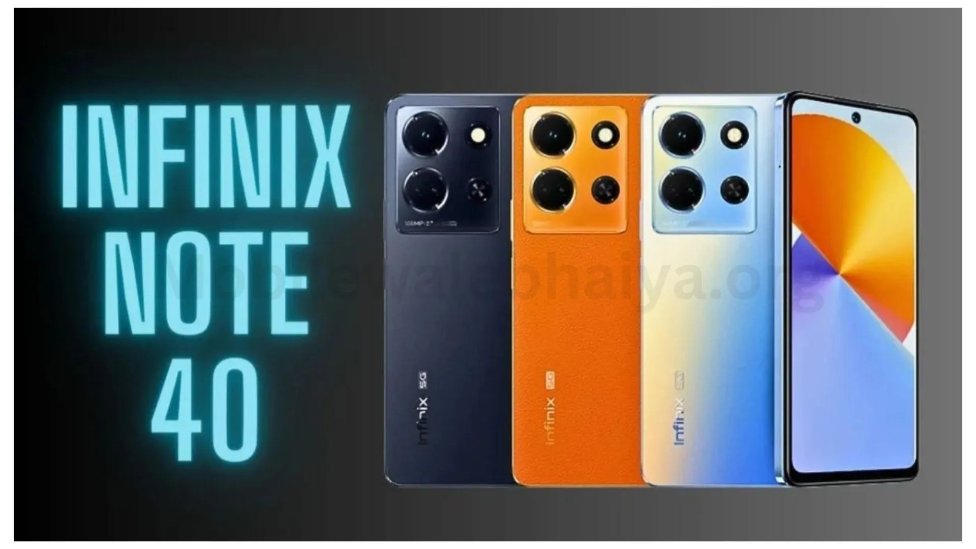 Infinix Note 40