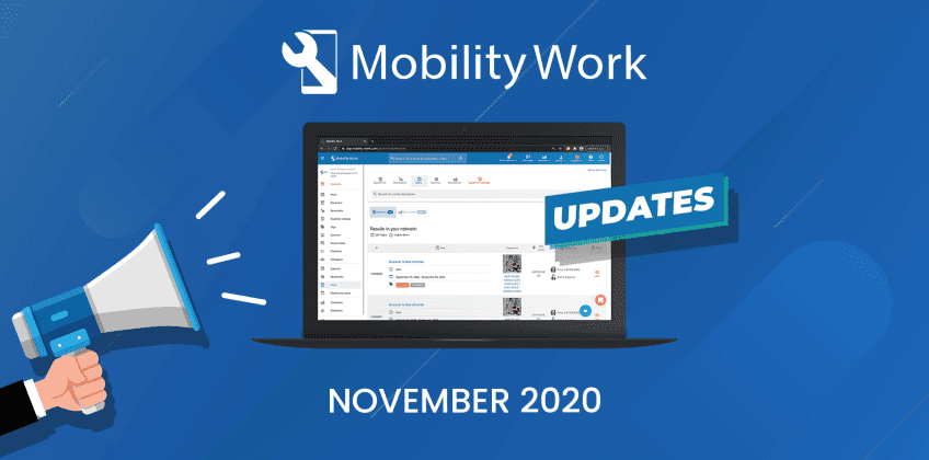 CMMS updates: QR codes, data import and task creation | November 2020