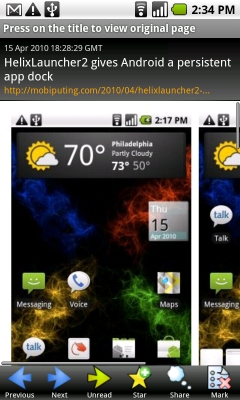 Infinity Web Browser for Android features speech to text, translation ...