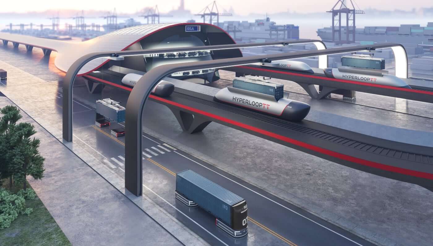 HyperloopTT i HHLA ujawniają HyperPort™