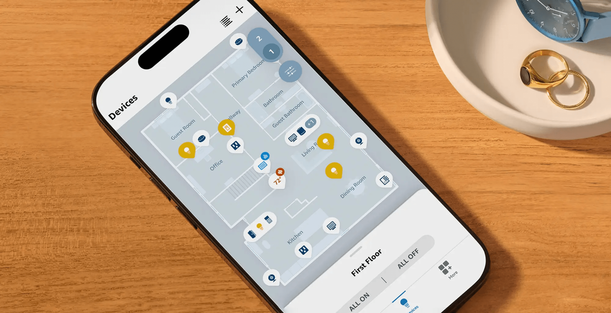 Amazon udostępnia Map View – cyfrową mapę inteligentnego domu