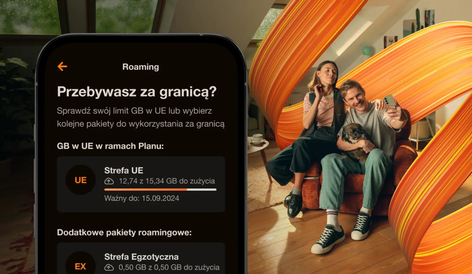 Roaming w Orange Flex - Strefa UE, Strefa Egzotyczna