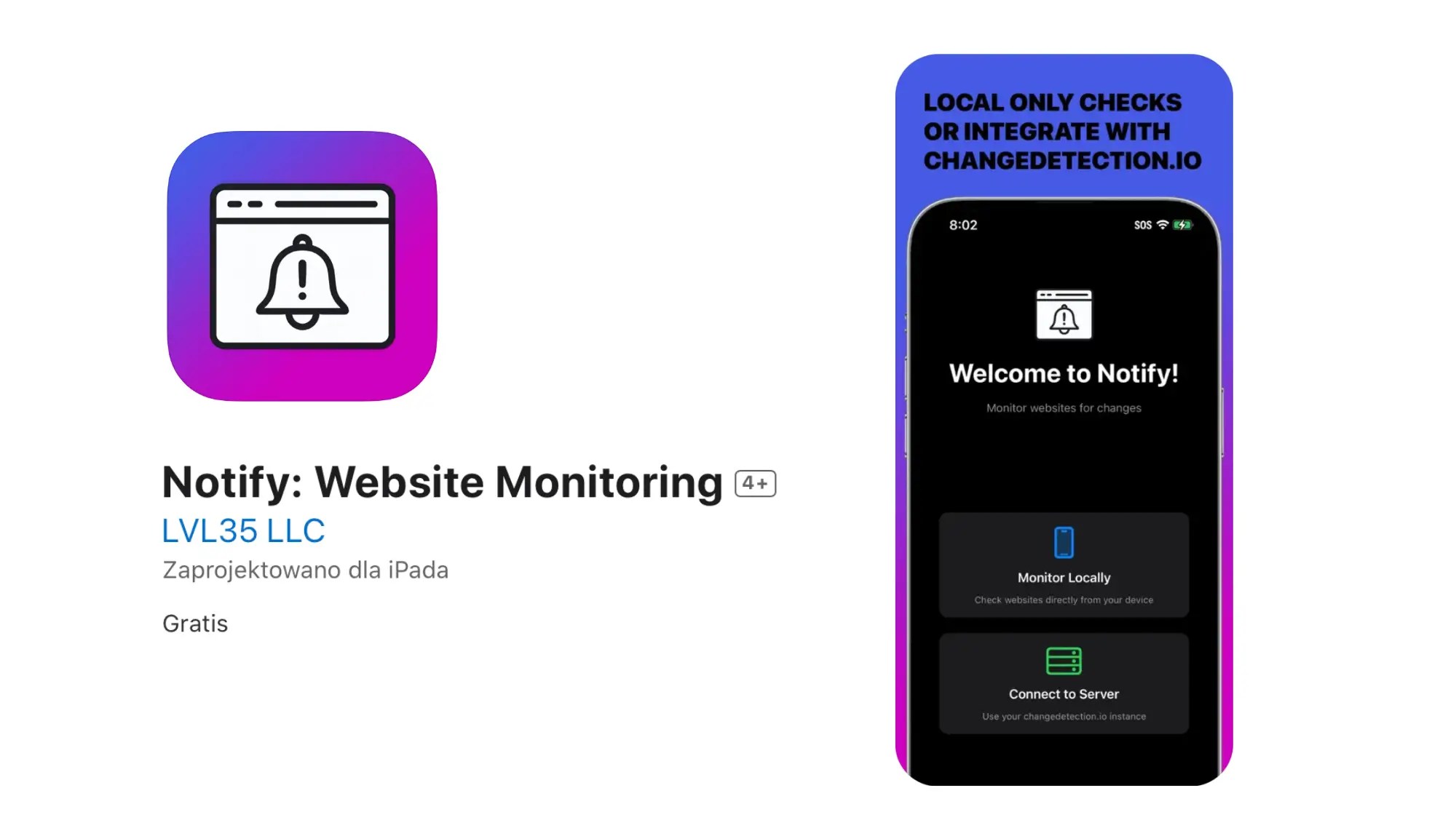 „Notify” pozwala w łatwy sposób śledzić zmiany na stronach WWW