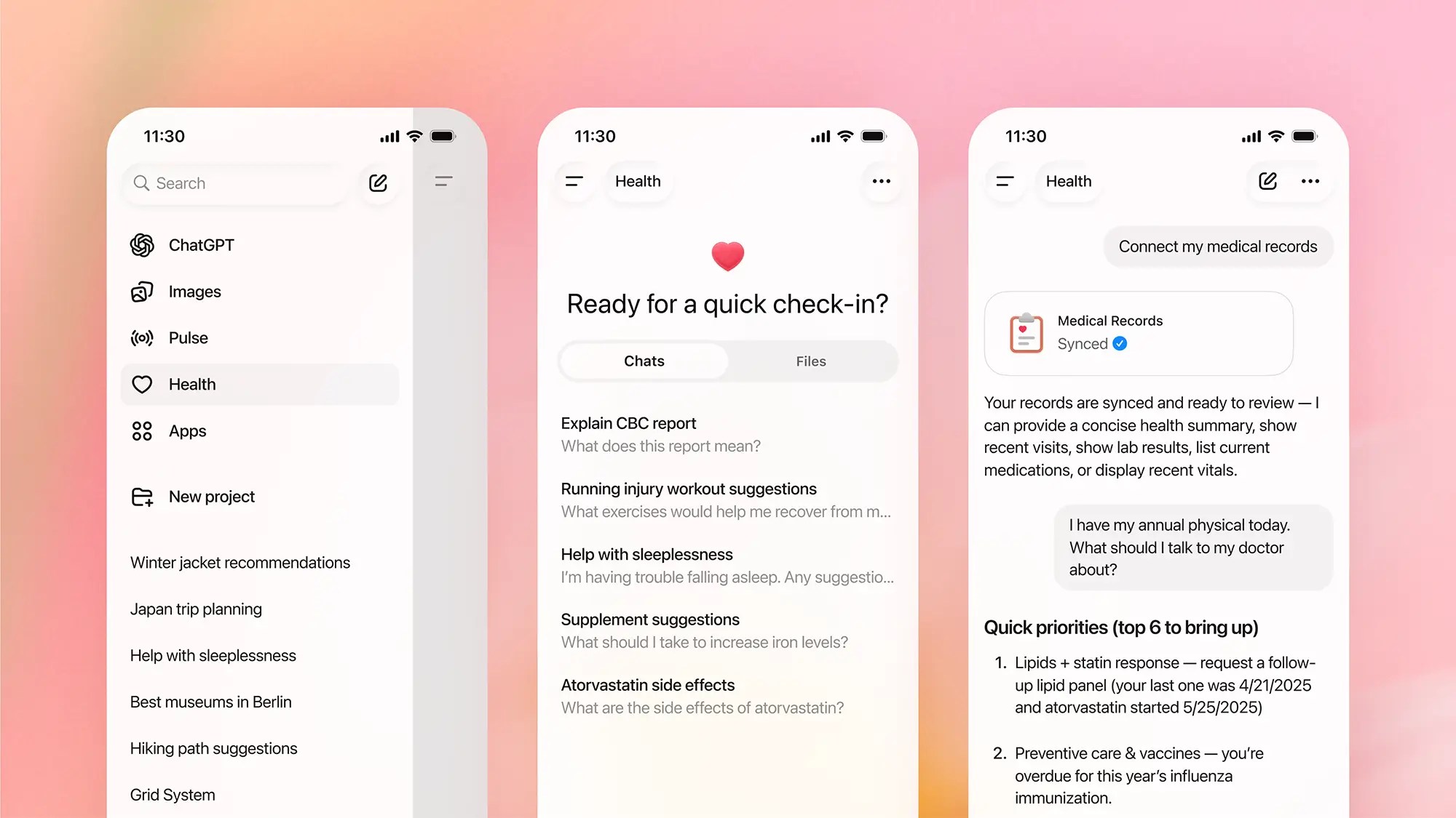 ChatGPT Health pomoże Ci zrozumieć dane z aplikacji Zdrowie Apple’a