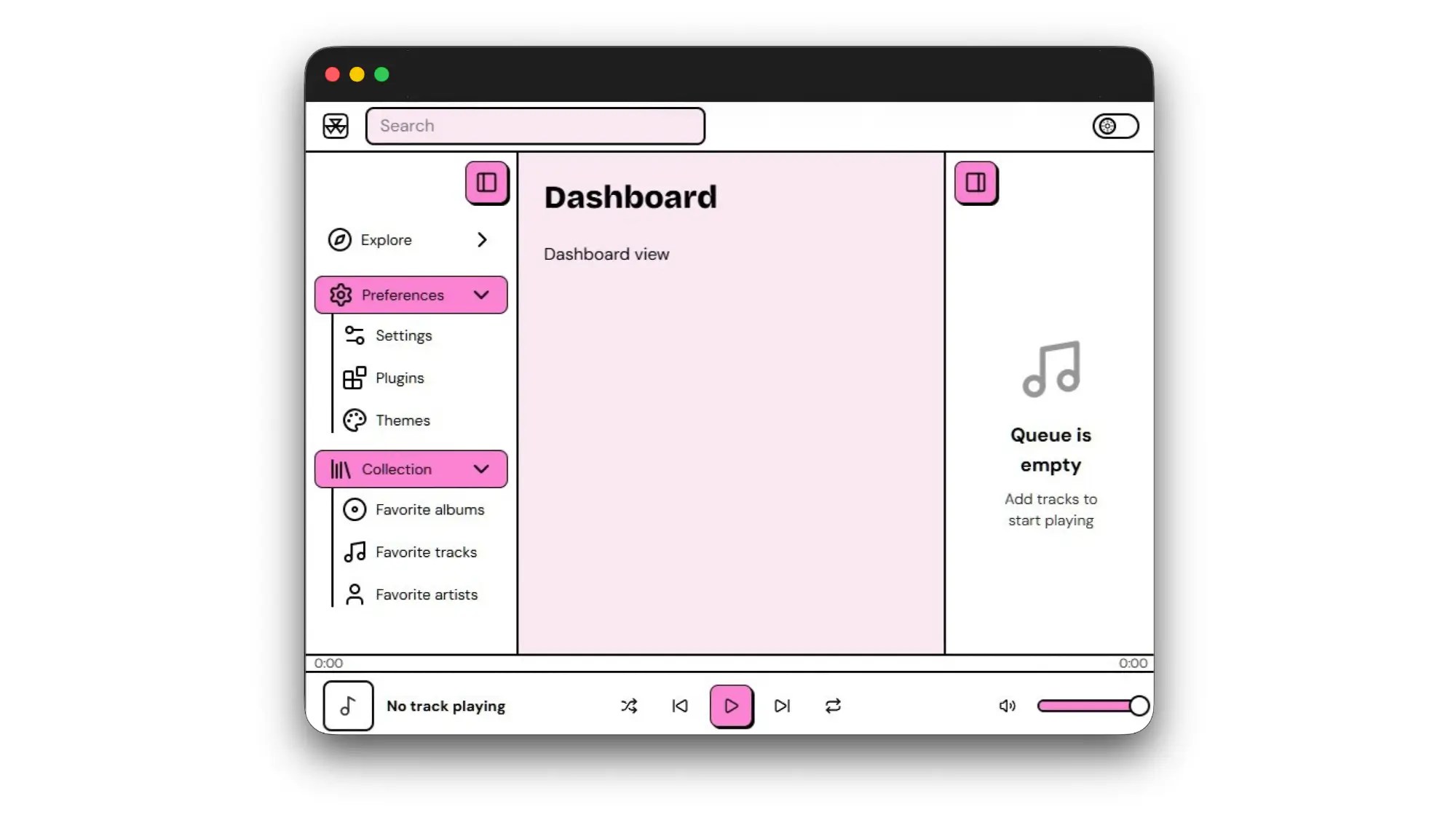 W Nuclear Music Player posłuchać muzyki z wielu darmowych źródeł w jednym miejscu