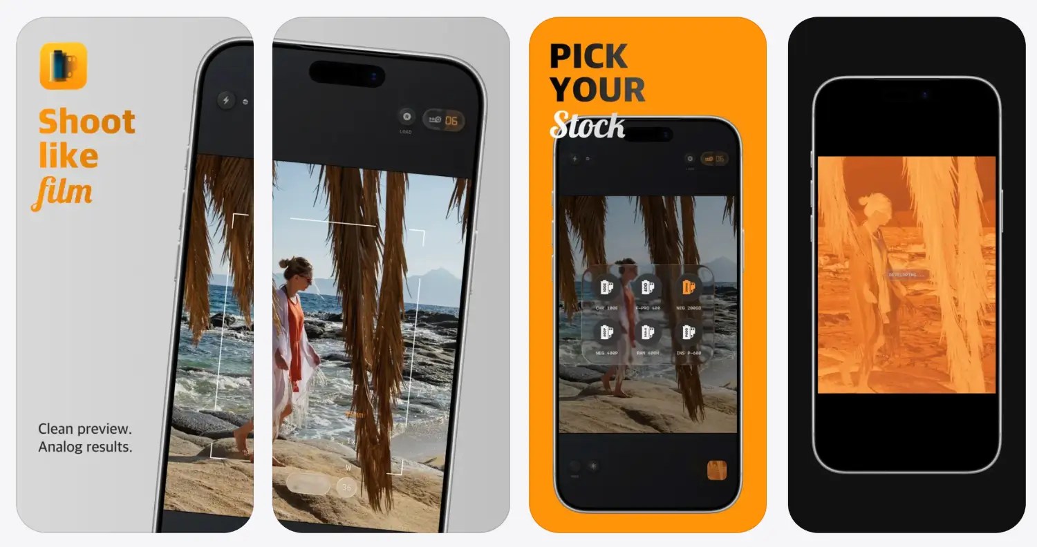 Z apką „Kiosk 27” Twój iPhone staje się aparatem na kliszę