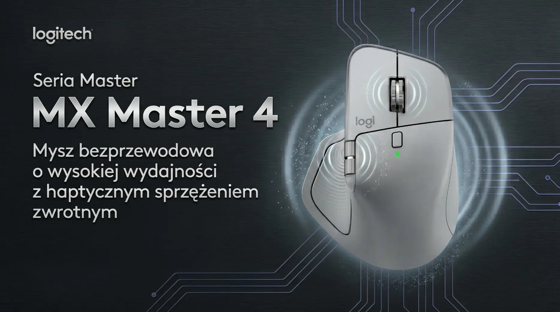 Recenzja myszy MX Master 4: królowa produktywności wchodzi w erę haptyki