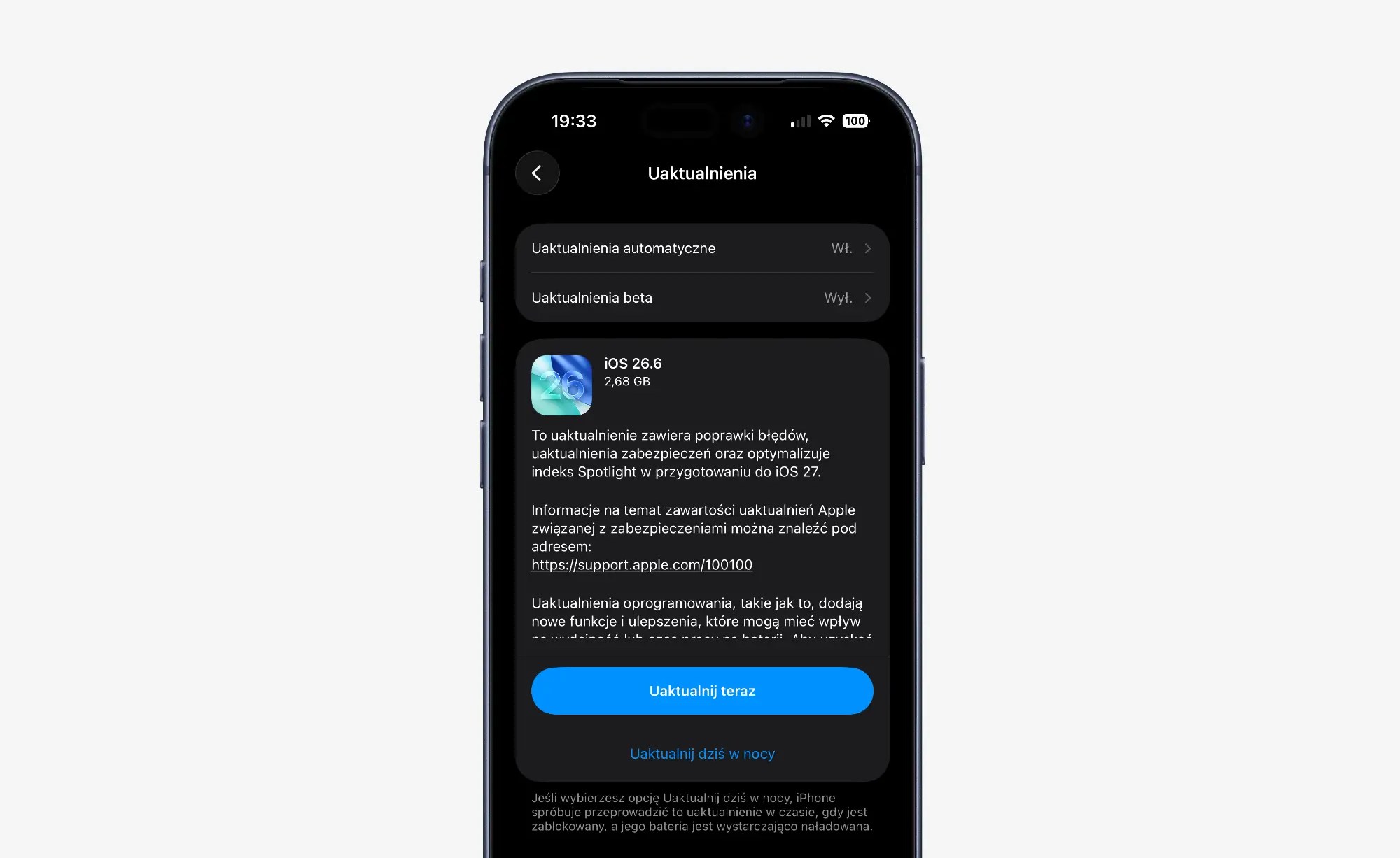 IOS 26.6, watchOS 26.6 i tvOS 26.6 trafiają do użytkowników