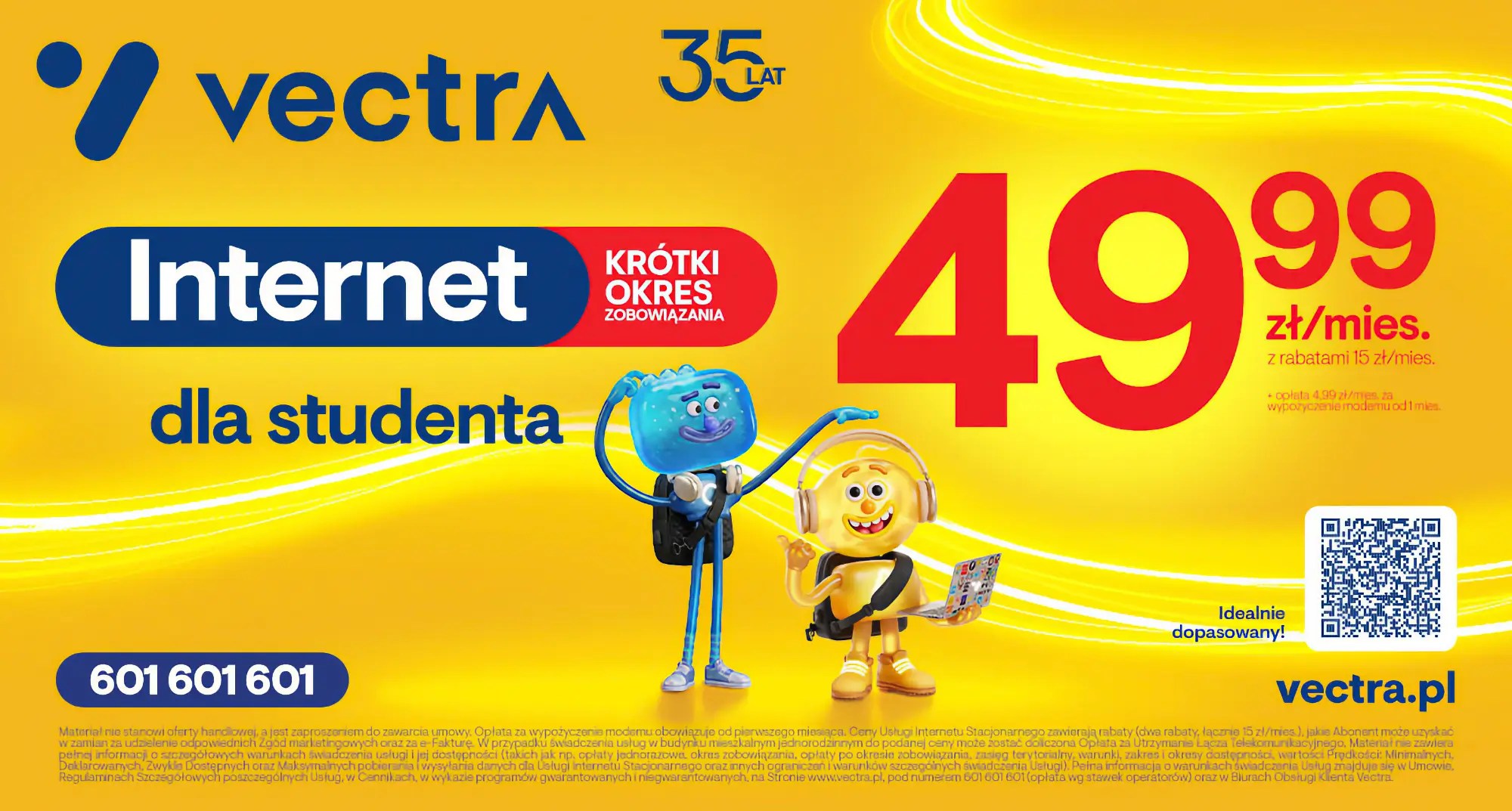 Vectra rusza z ofertą „Back to School”