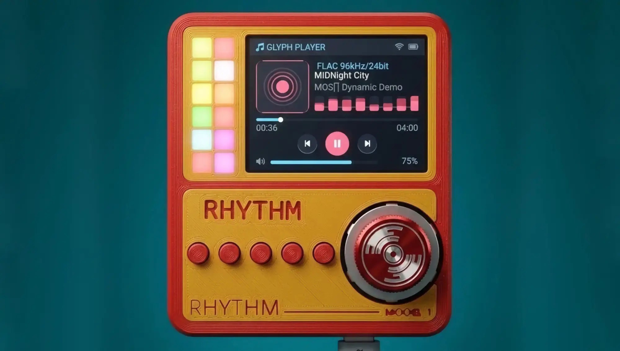 RHYTHM to nowoczesny Walkman stworzony wyłącznie dla audiofilów