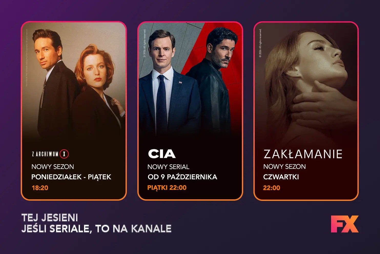 Zapowiedzi od FX na jesień (2026)