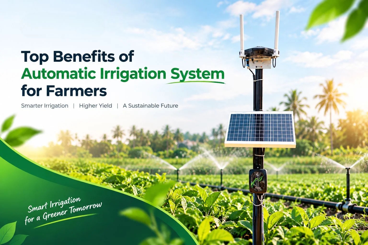 Automatic Irrigation System for Farmers