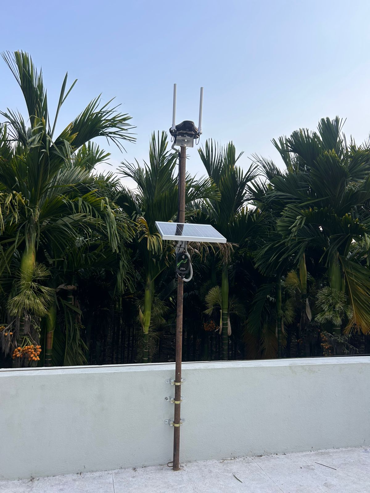 smart irrigation system for coconut farm in Erode