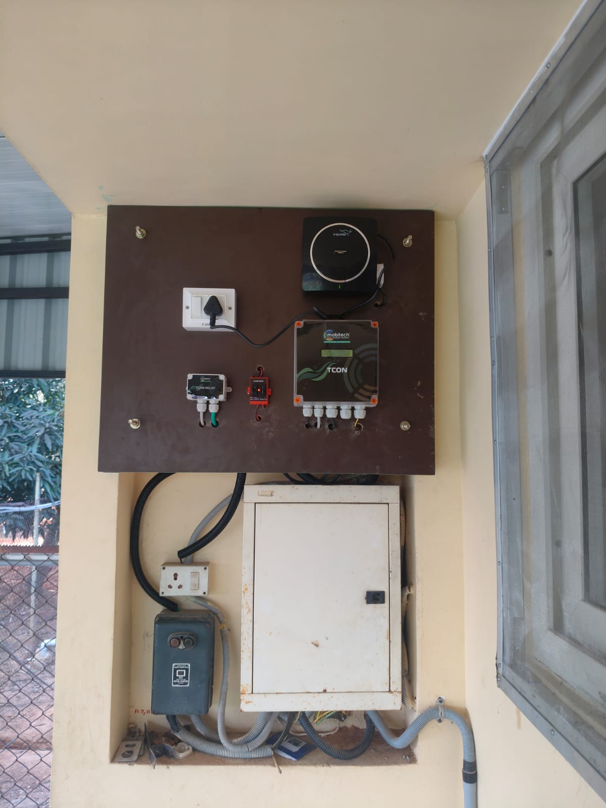 Automatic Irrigation System for Coconut Farming using TCON