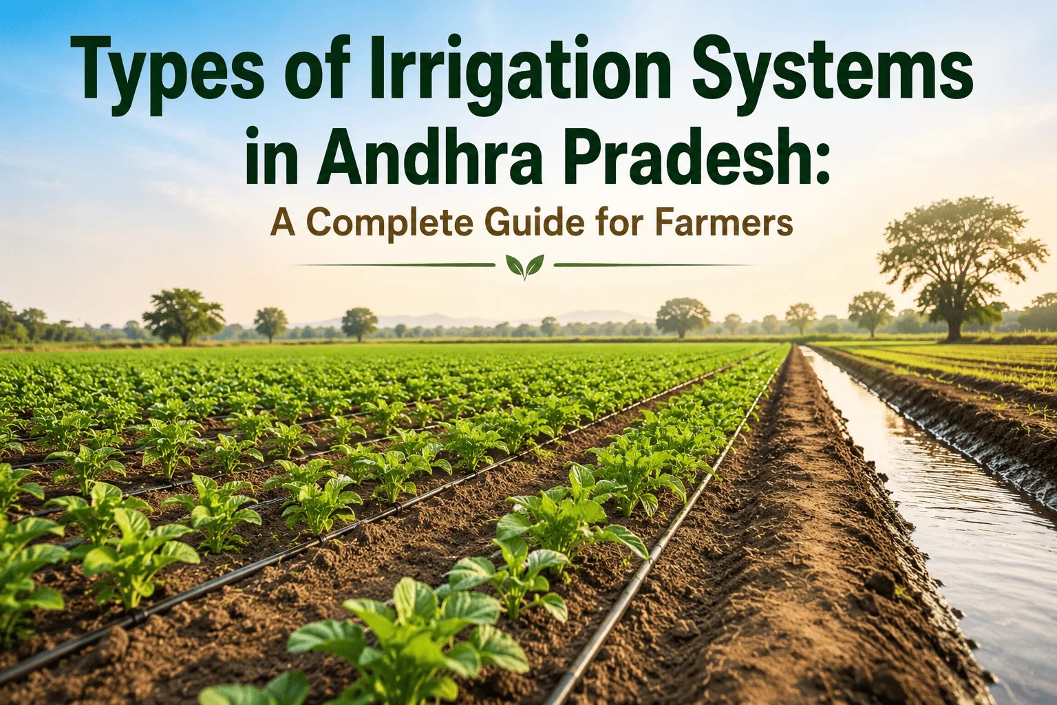 Types of Irrigation Systems in Andhra Pradesh